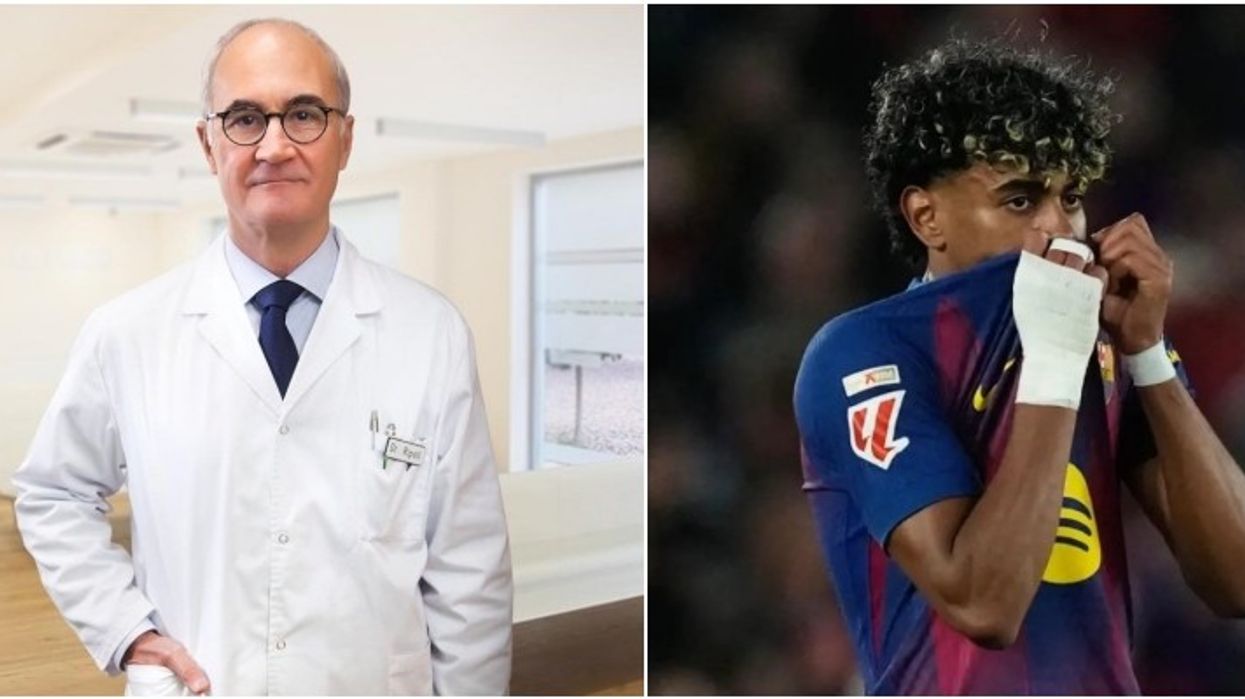 Doktori spanjoll jep prognozën e parë për lëndimin shqetësues të Yamalit Doktori spanjoll jep prognozën e parë për lëndimin shqetësues të Yamalit