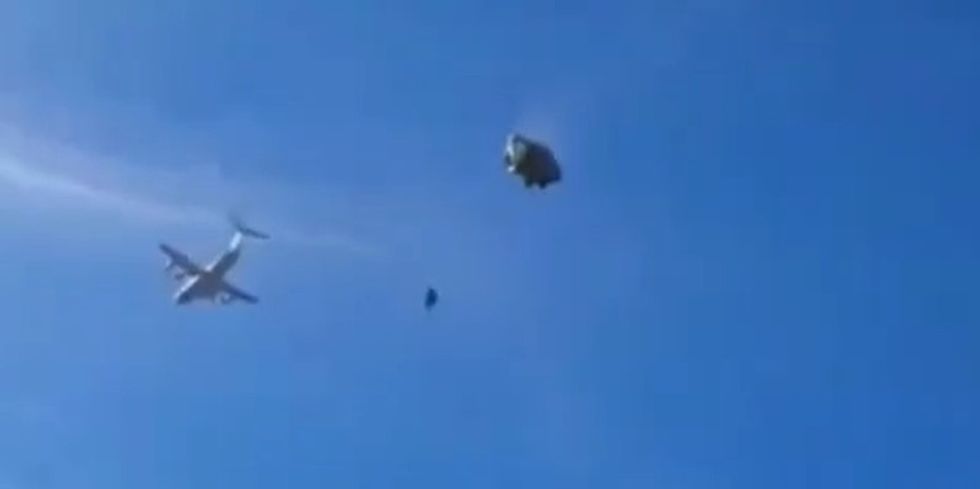 Parashutistët spanjollë shkatërrojnë aksidentalisht automjet të blinduar 600 mijë eurosh