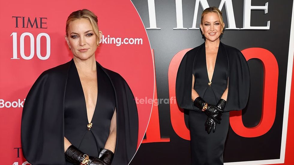 Kate Hudson shkëlqen në TIME100 Gala me veshje tërësisht të zezë