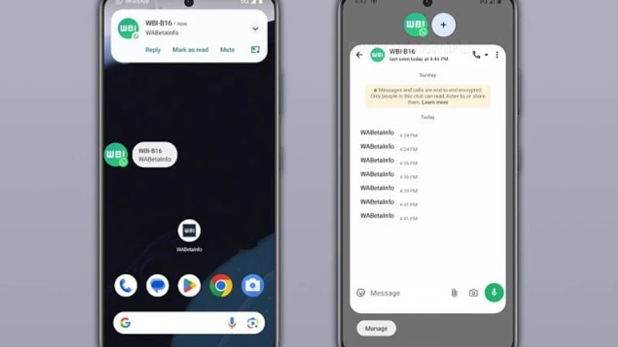 WhatsApp sjell funksionin e ri “flluska njoftimesh” në Android WhatsApp sjell funksionin e ri “flluska njoftimesh” në Android