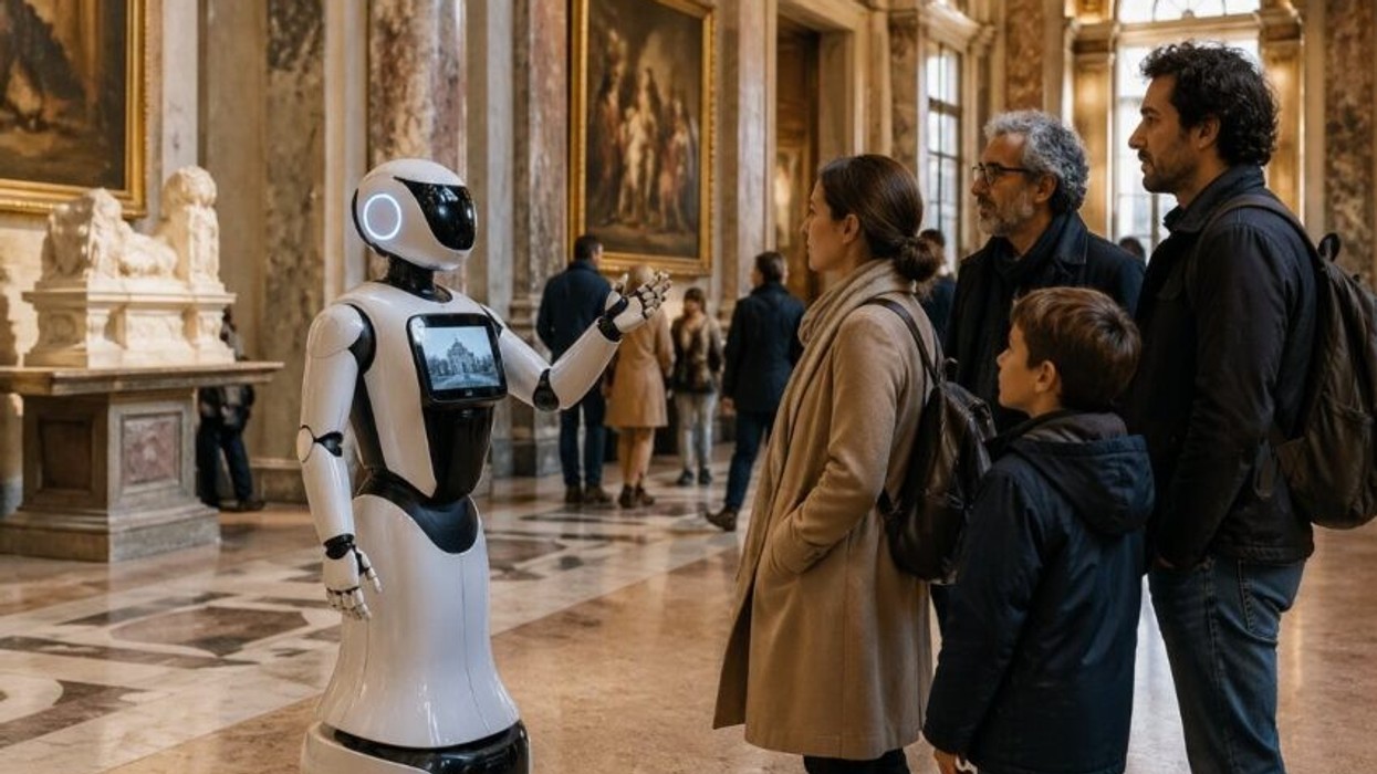 Një guidë jo e zakonshme, roboti orienton turistët në muzeun e Italisë