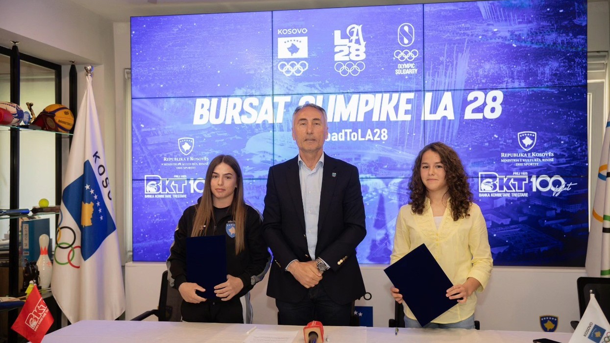 Erza Muminoviq dhe Sara Pllana përfitojnë bursa olimpike për LA28, KOK arrin numër rekord mbështetjeje