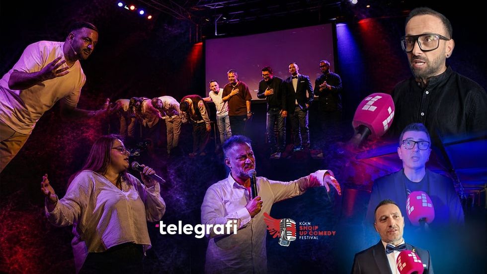 Festivali “Shqip Up Comedy” për herë të parë në Gjermani - të qeshura pafund, sallë e mbushur plot e atmosferë elektrizuese për diasporën