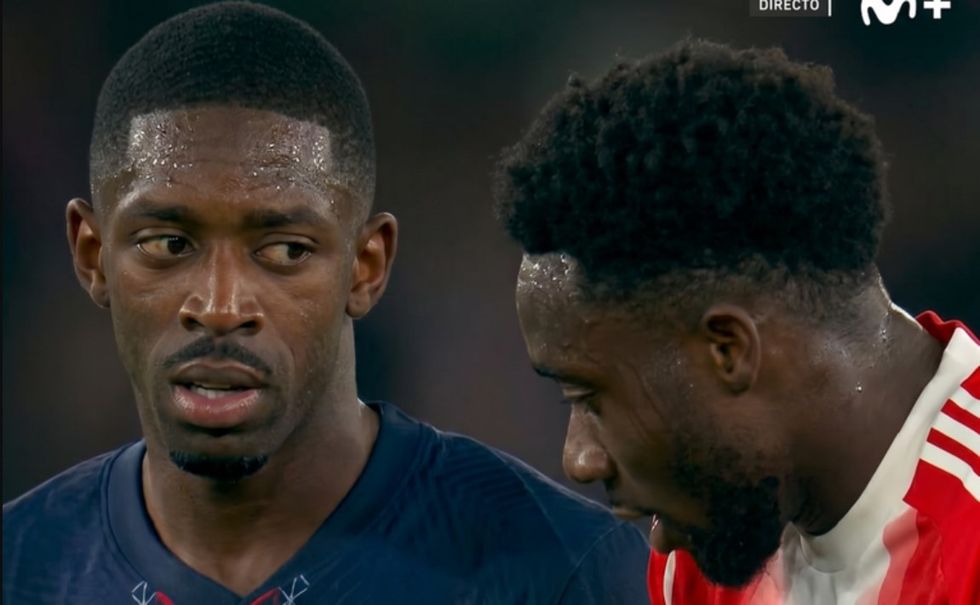 Reagimi i Dembeles ndaj Davies bëhet viral