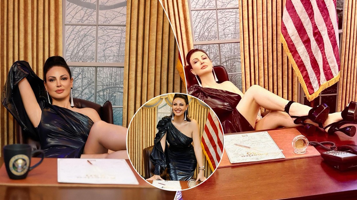 Pozat e Bleona Qeretit në “Zyrën Ovale” bëhen virale: Energji prej komandanteje para se të shqetësoheni...s'është Shtëpia e Bardhë