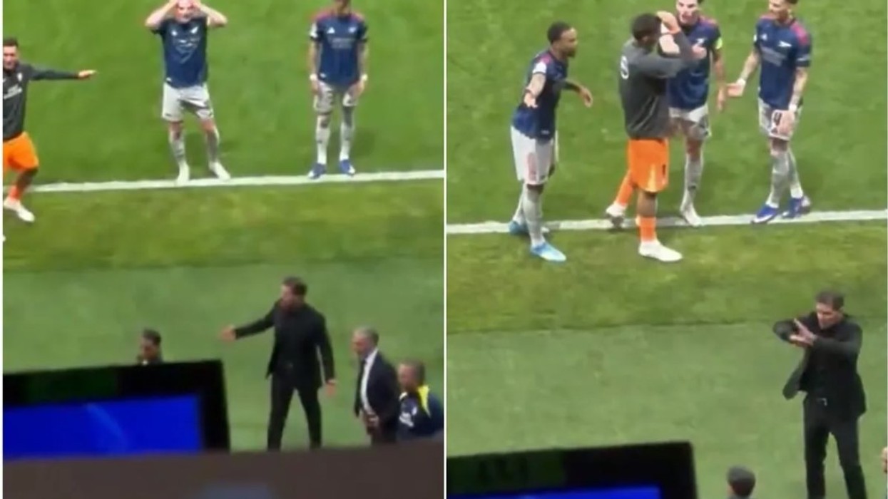 Bëhet virale sjellja e Simeones gjatë kontrollit të VAR-it