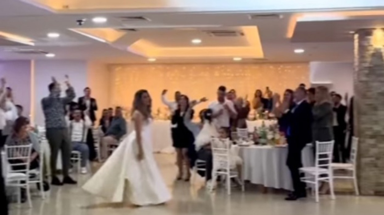 Skenë e pazakontë nga një dasmë në Kroaci bëhet virale