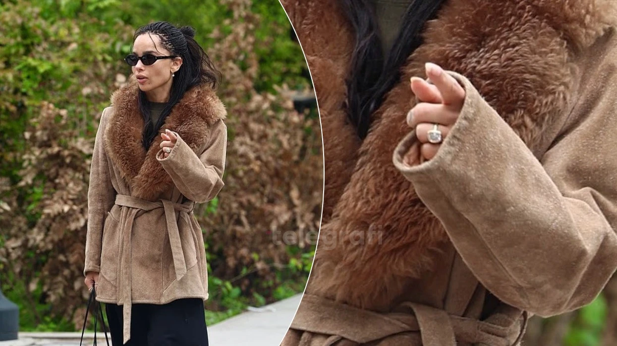Zoe Kravitz shfaq unazën gjigante me diamant në NYC pas fejesës me Harry Styles