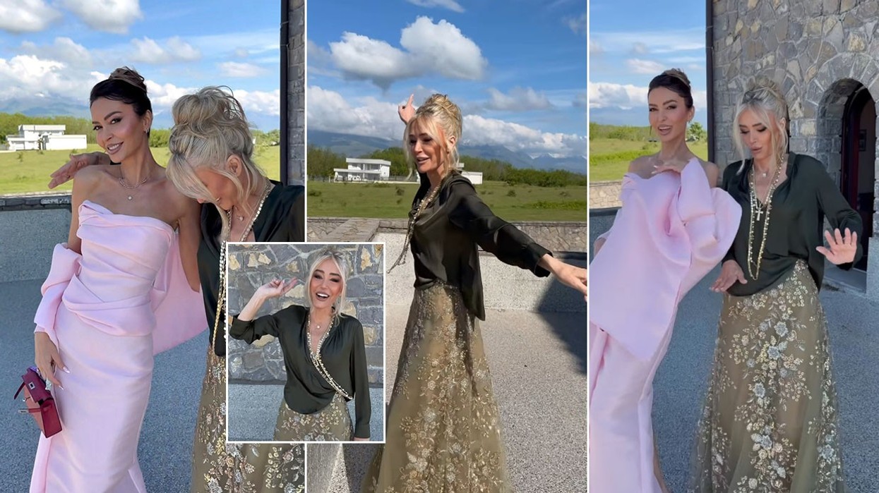 Anita dhe Lola Haradinaj shkëlqejnë me dukjen elegante, ndërsa publikojnë video duke vallëzuar në dasmën e Luan Haradinajt
