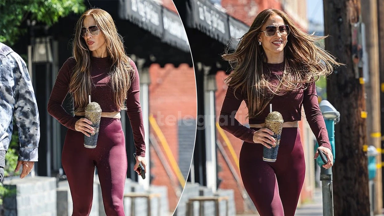 Jennifer Lopez shfaq formën perfekte në Los Angeles, pas trailerit të “Office Romance”