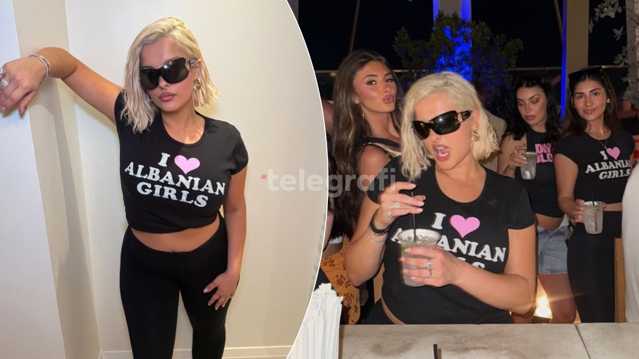 “I dua vajzat shqiptare”, Bebe Rexha shfaqet krenare me bluzën që tërhoqi vëmendje në Instagram