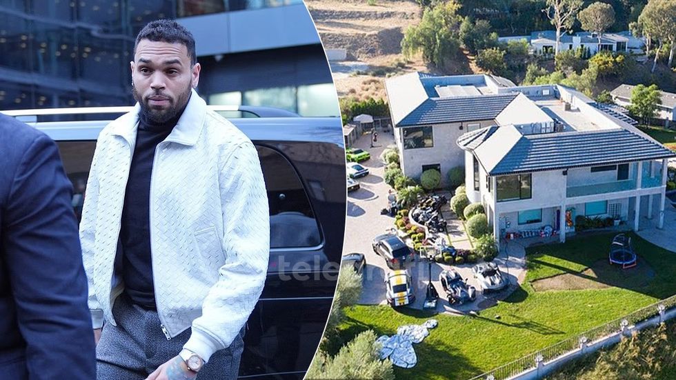 Të shtëna me armë jashtë rezidencës së Chris Brown në Los Angeles, policia ndërhyn në vendngjarje