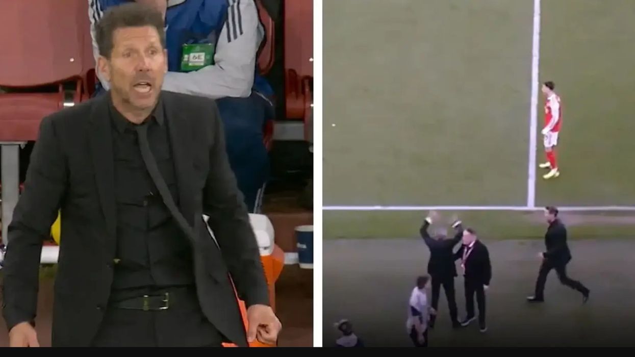 Momenti që po bën xhiron e rrjetit: Simeone sulmoi ashpër drejtorin sportiv të Arsenalit Momenti që po bën xhiron e rrjetit: Simeone sulmoi ashpër drejtorin sportiv të Arsenalit