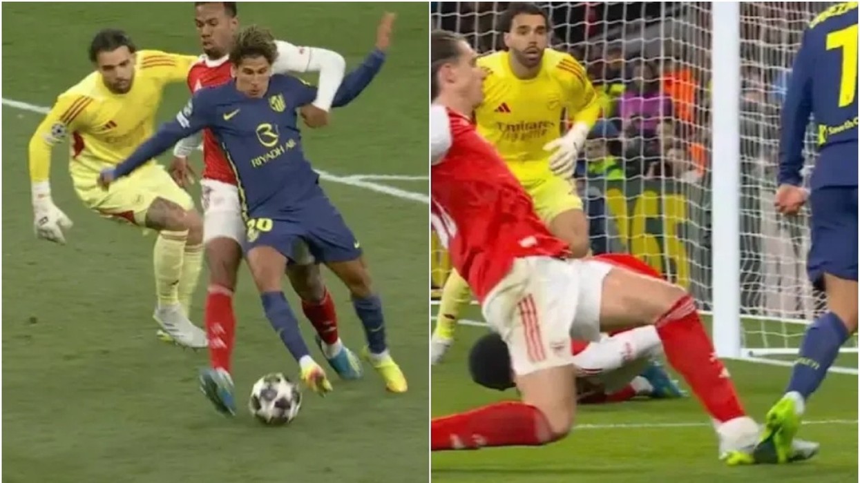 A u dëmtua Atletico Madridi me tre penallti kundër Arsenalit? Shikoni situatat e dyshimta