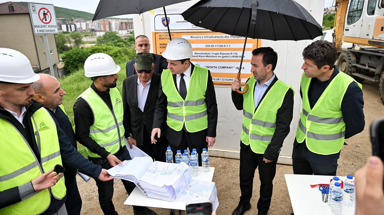 Nisin punimet në rrugën Kijevë–Malishevë, investim 2.3 milionë euro për mbi 11 kilometra