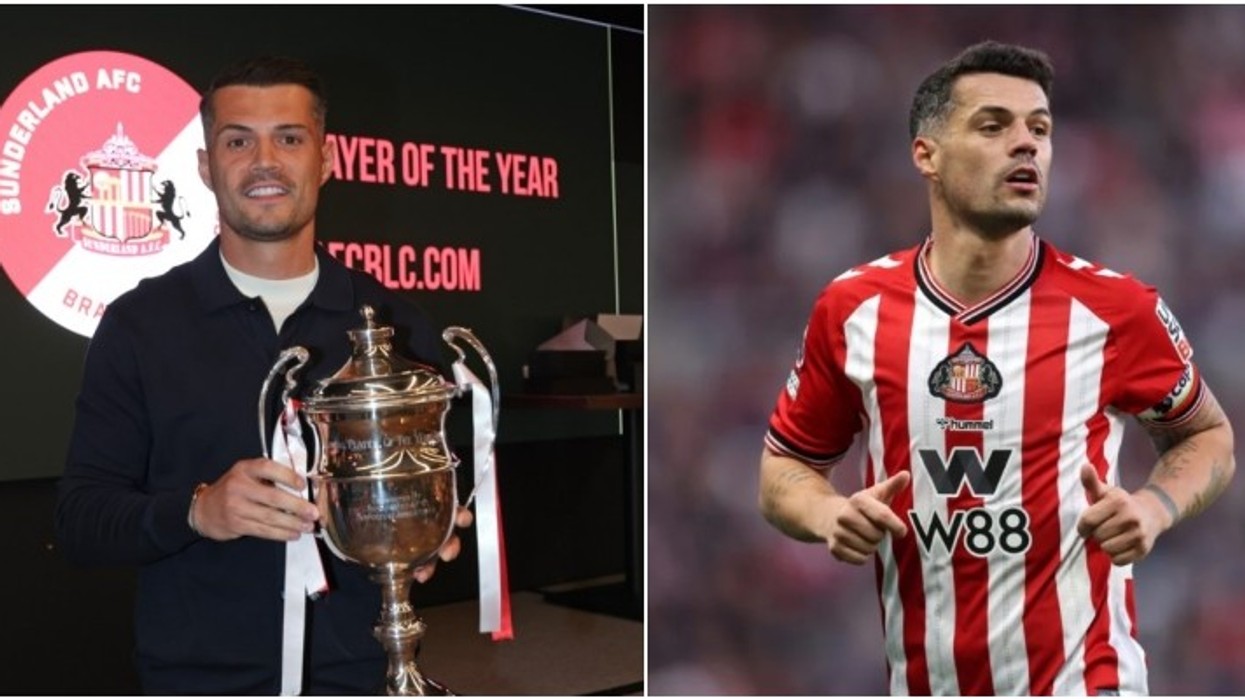 Fantastike: Granit Xhaka shpallet “Lojtari i Vitit” te Sunderlandi