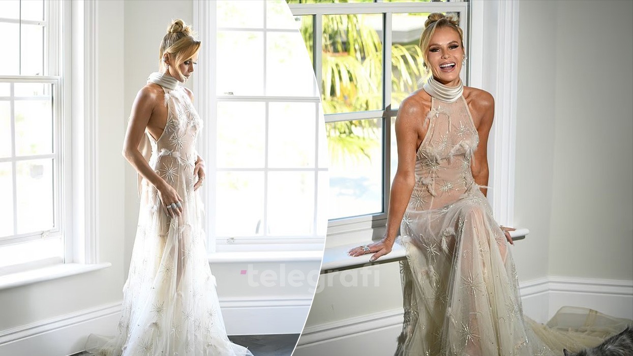 Amanda Holden mahnit me fustanin transparent në gjysmëfinalen live të “Britain’s Got Talent”