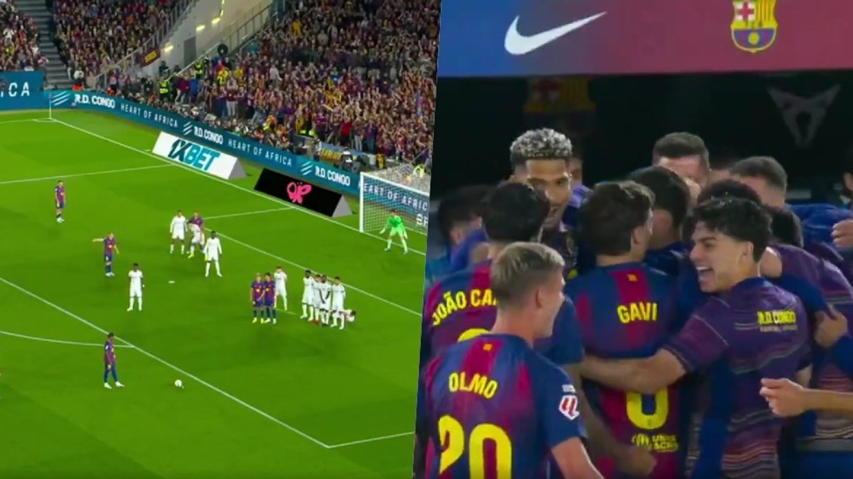 Gol spektakolar nga gjuajtja e lirë, Rashford kalon Barcelonën në epërsi