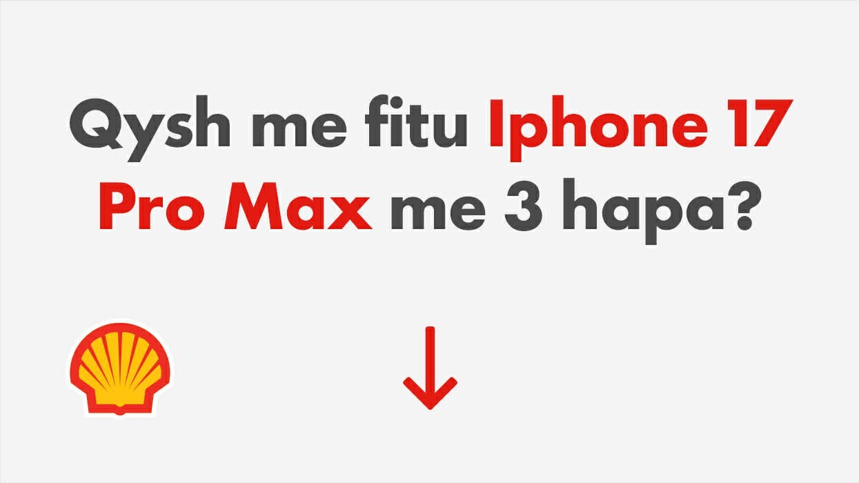 Shell Kosova Creator Awards vazhdon - bëje një foto dhe garo për iPhone 17 Pro Max