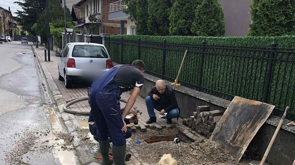 Prishja në gyp lë pa ujë disa lagje të Pejës