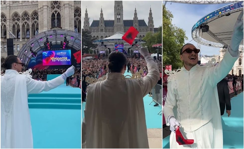 Nga ceremonia hapëse e Eurovisionit, Alis: Një moment që dikur e kam ëndërruar dhe tani po e jetoj