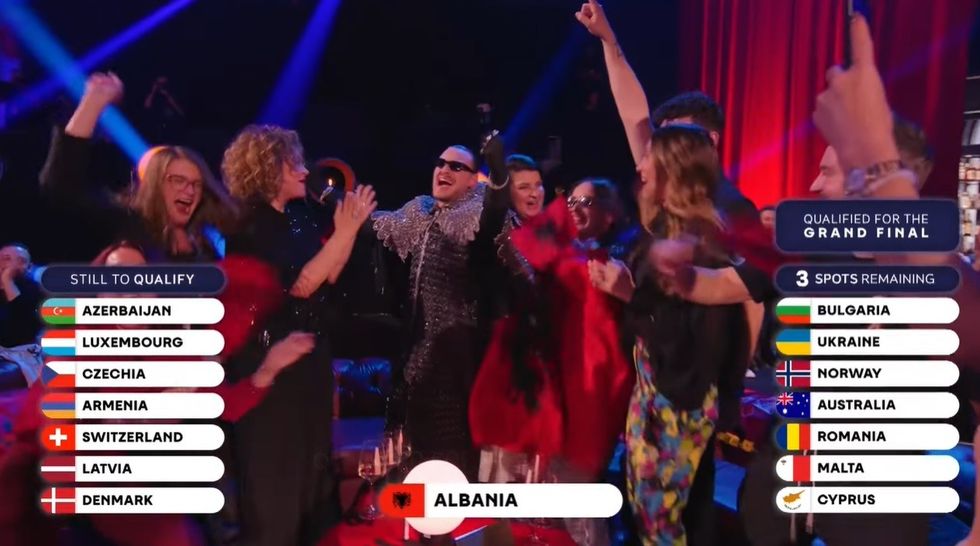 Shqipëria kualifikohet në finalen e madhe të ‘Eurovision 2026’ në Vjenë