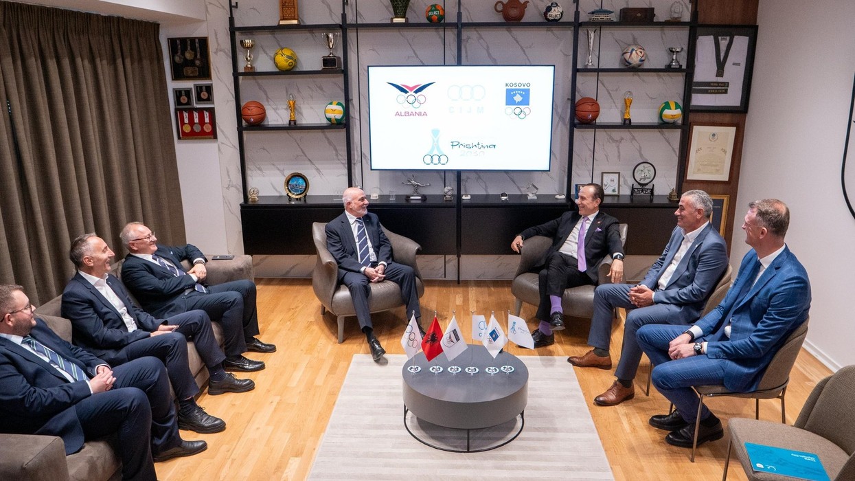 Shqipëria dhe Kosova intensifikojnë koordinimin për Lojërat Mesdhetare “Prishtina 2030”
