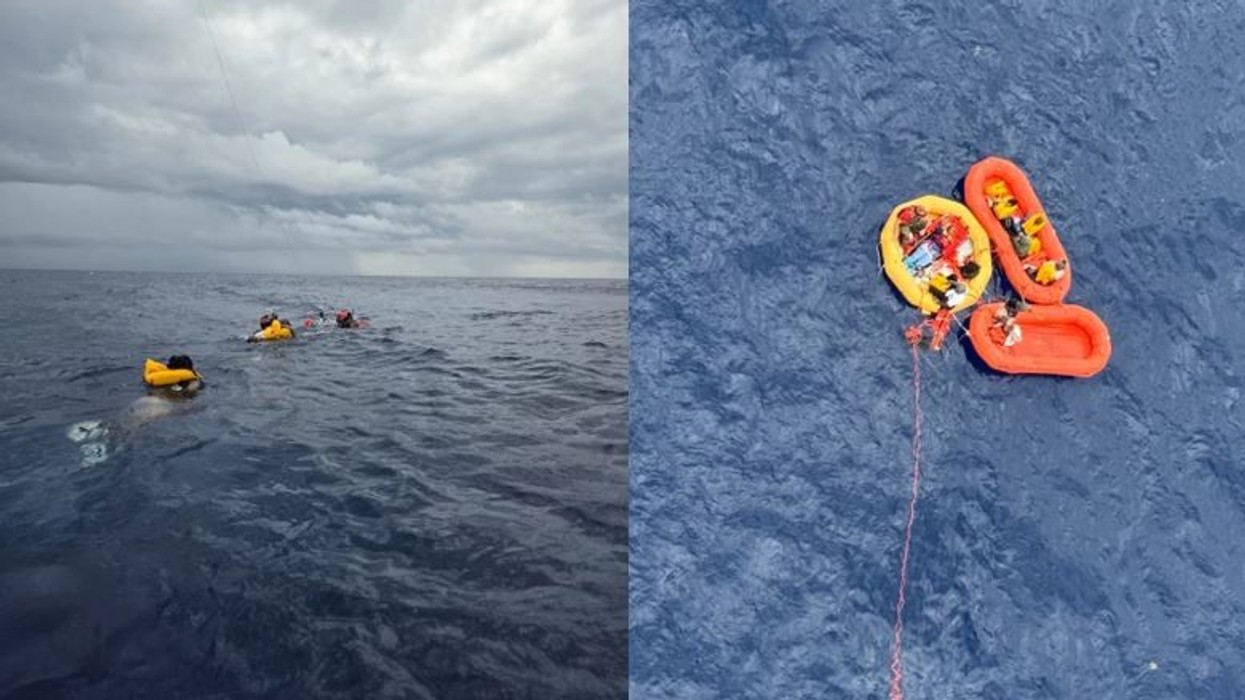 Shpëtim spektakolar i 11 personave pas uljes emergjente të një aeroplani në Oqeanin Atlantik