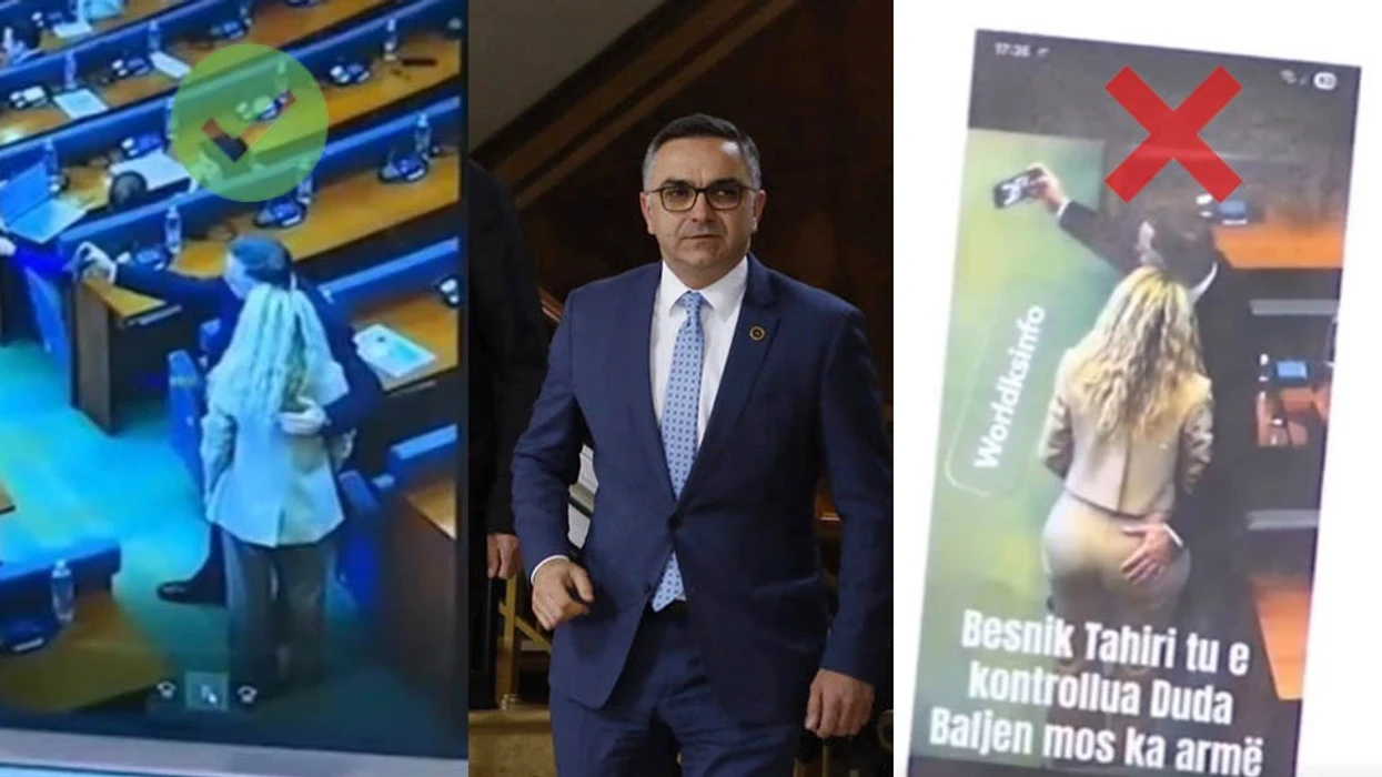 Besnik Tahiri flet për foton e manipuluar me Duda Baljen