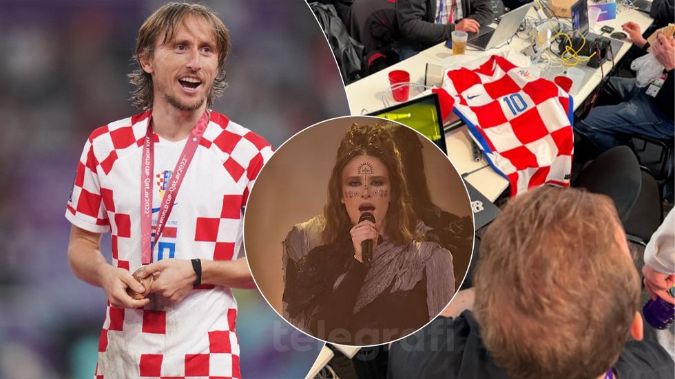 Luka Modric i dërgon dhuratë të veçantë përfaqësueseve të Kroacisë në Vjenë para finales së Eurovisionit