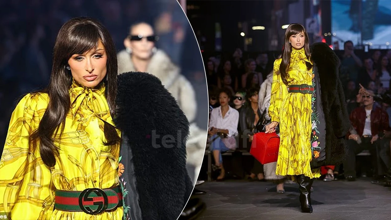 Paris Hilton habit me transformimin në pasarelën e Gucci-t në New York