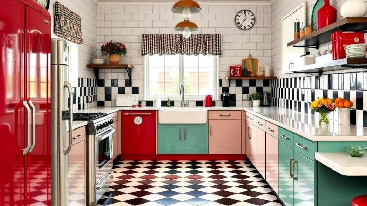 Detaji retro i viteve ’60 po rikthehet sërish në kuzhinat moderne