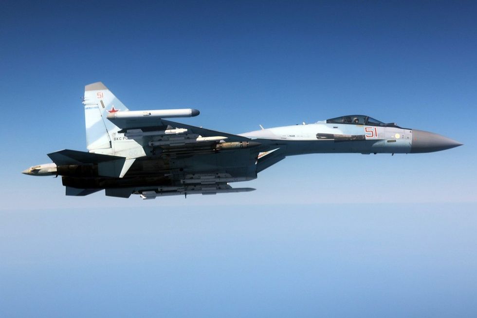 Aeroplanë luftarak britanik u interceptuan në mënyrë të rrezikshme nga aeroplanë rusë