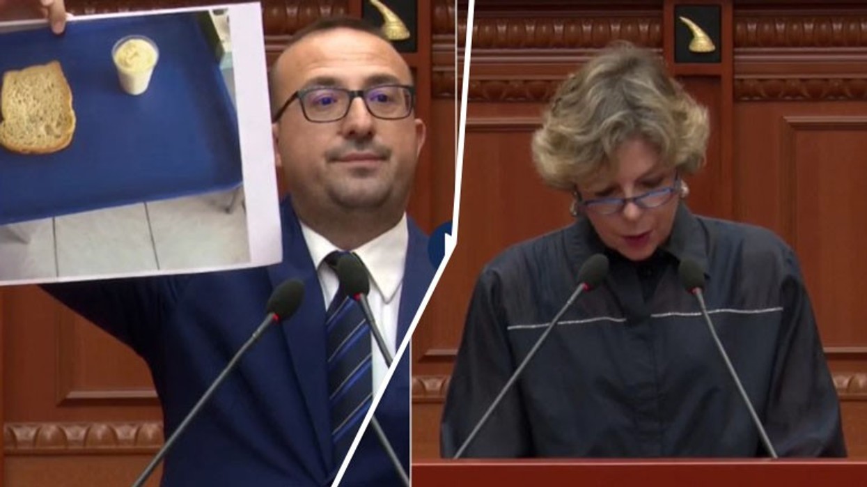 Korreshi nxjerr foton e bukës me kos: Si pacientët e Lushnjës e hani dhe ju mëngjesin zonja ministre? I përgjigjet Sala: Mos përdorni shëndetësinë për politikë