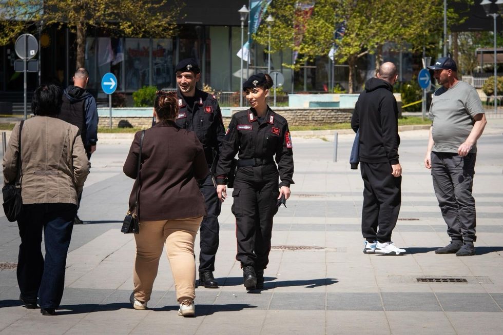 Karabinierët vazhdojnë patrullimin në Mitrovicë të Veriut