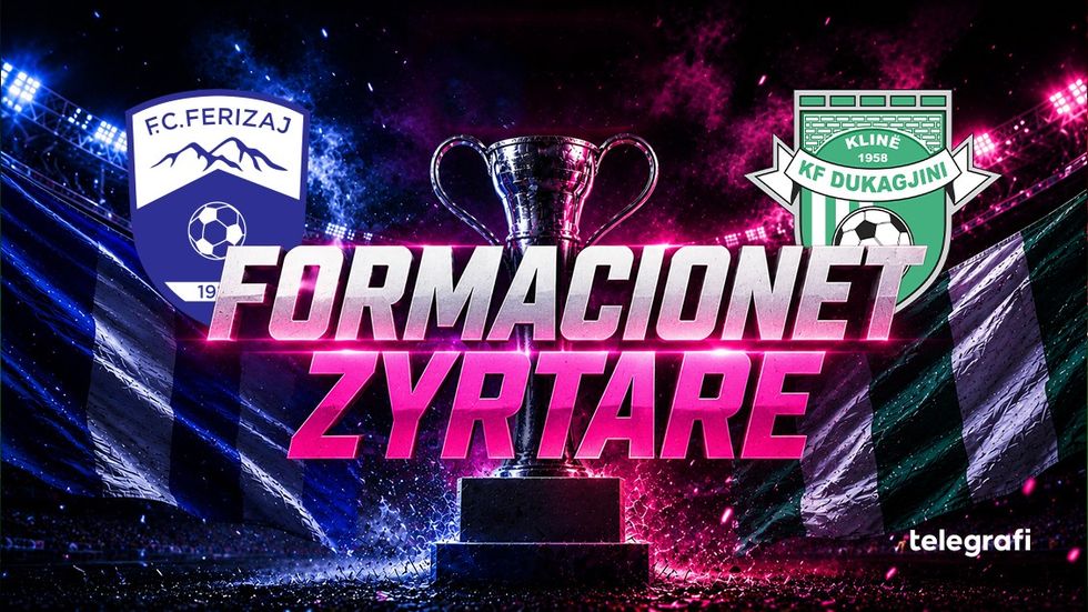 Formacionet zyrtare, Ferizaj - Dukagjini: Dy ekipet për ta fituar trofeun për herë të parë