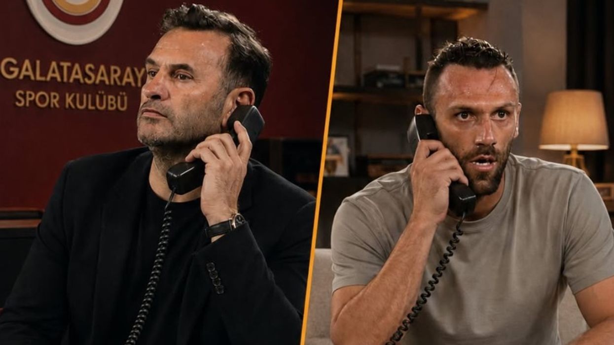 Trajneri i Galatasarayt telefonon Vedat Muriqin Trajneri i Galatasarayt telefonon Vedat Muriqin