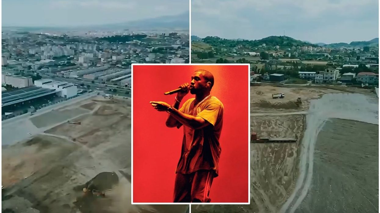Tirana po e bën gati stadiumin gjigant për koncertin e Kanye West Tirana po e bën gati stadiumin gjigant për koncertin e Kanye West