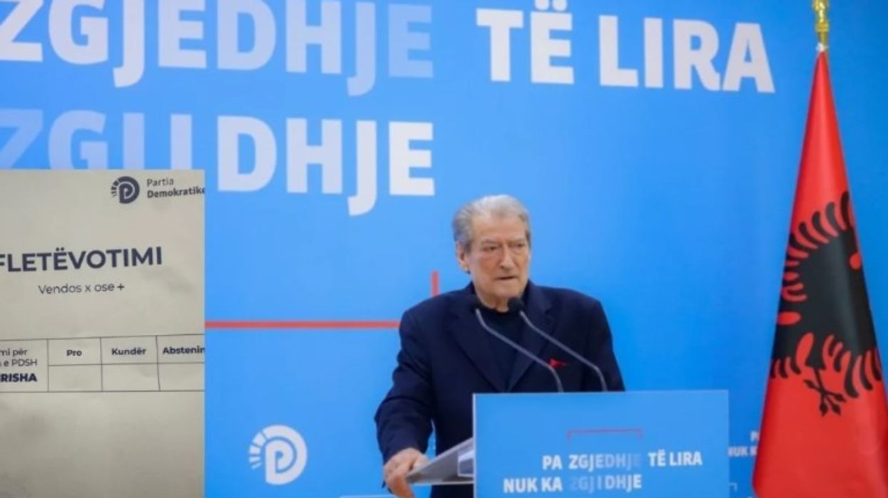 'Referendumi' për Berishën - procesi i votimit, dilemë numri i anëtarëve me të drejtë vote 'Referendumi' për Berishën - procesi i votimit, dilemë numri i anëtarëve me të drejtë vote