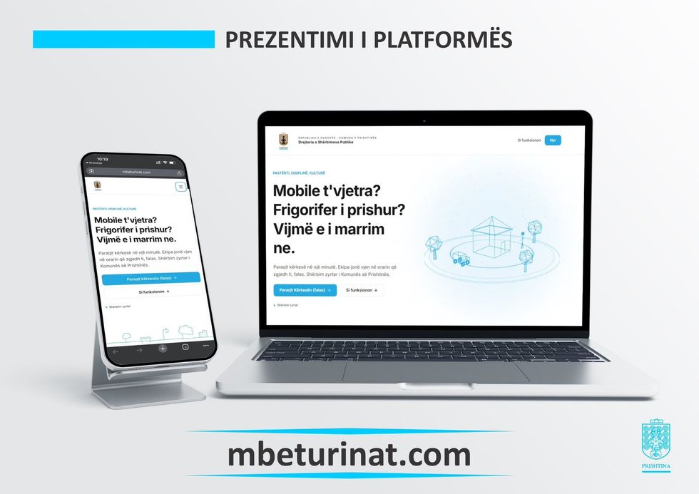 “Mbeturinat.com” - Prishtina me sistem të ri online për largimin e mbeturinave voluminoze