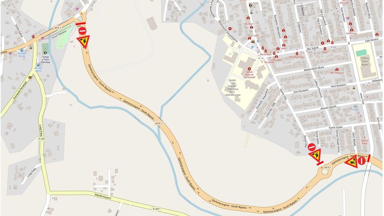 Komuna e Gjakovës njofton për ndërprerje të qarkullimit në Qarkoren Jugore më 26 maj Komuna e Gjakovës njofton për ndërprerje të qarkullimit në Qarkoren Jugore më 26 maj