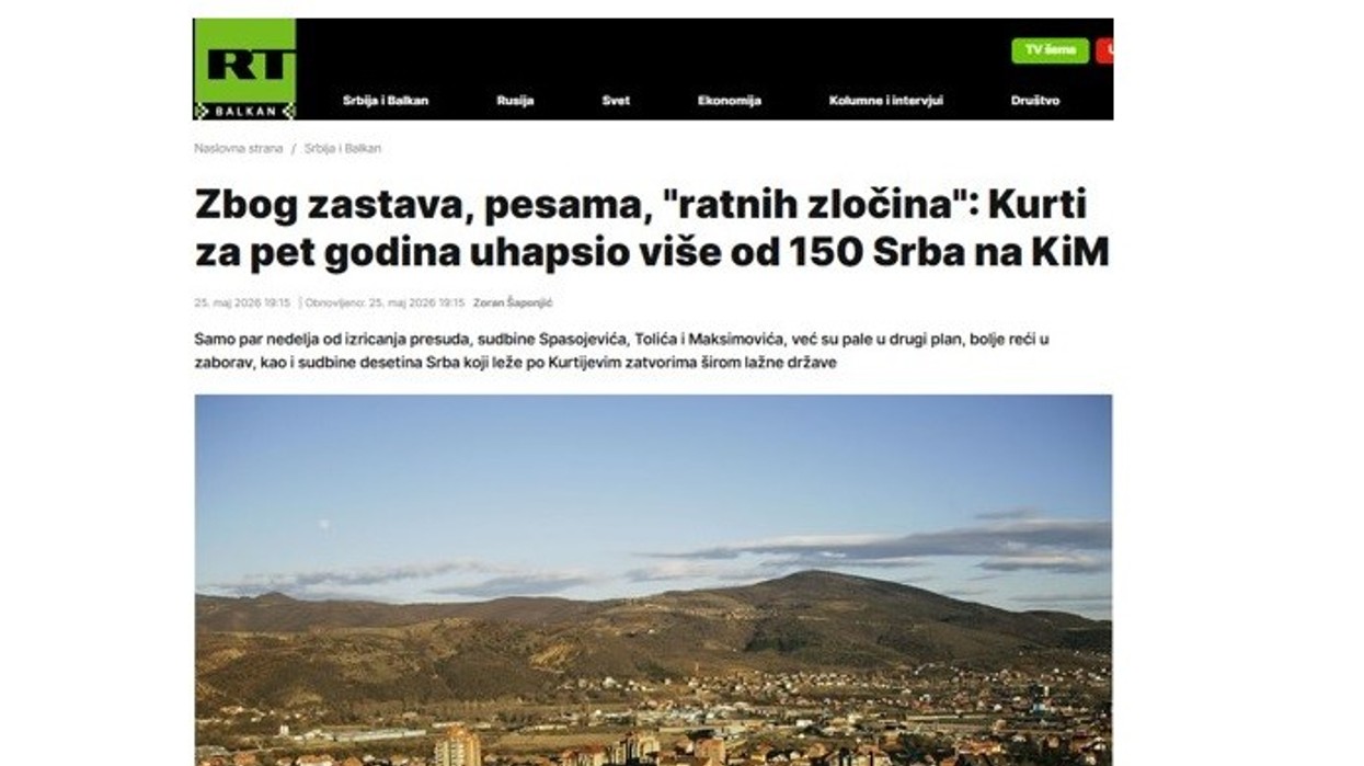 Rusia si Serbia aktivizon propagandën para zgjedhjeve – RT fabrikon lajme kundër Kurtit