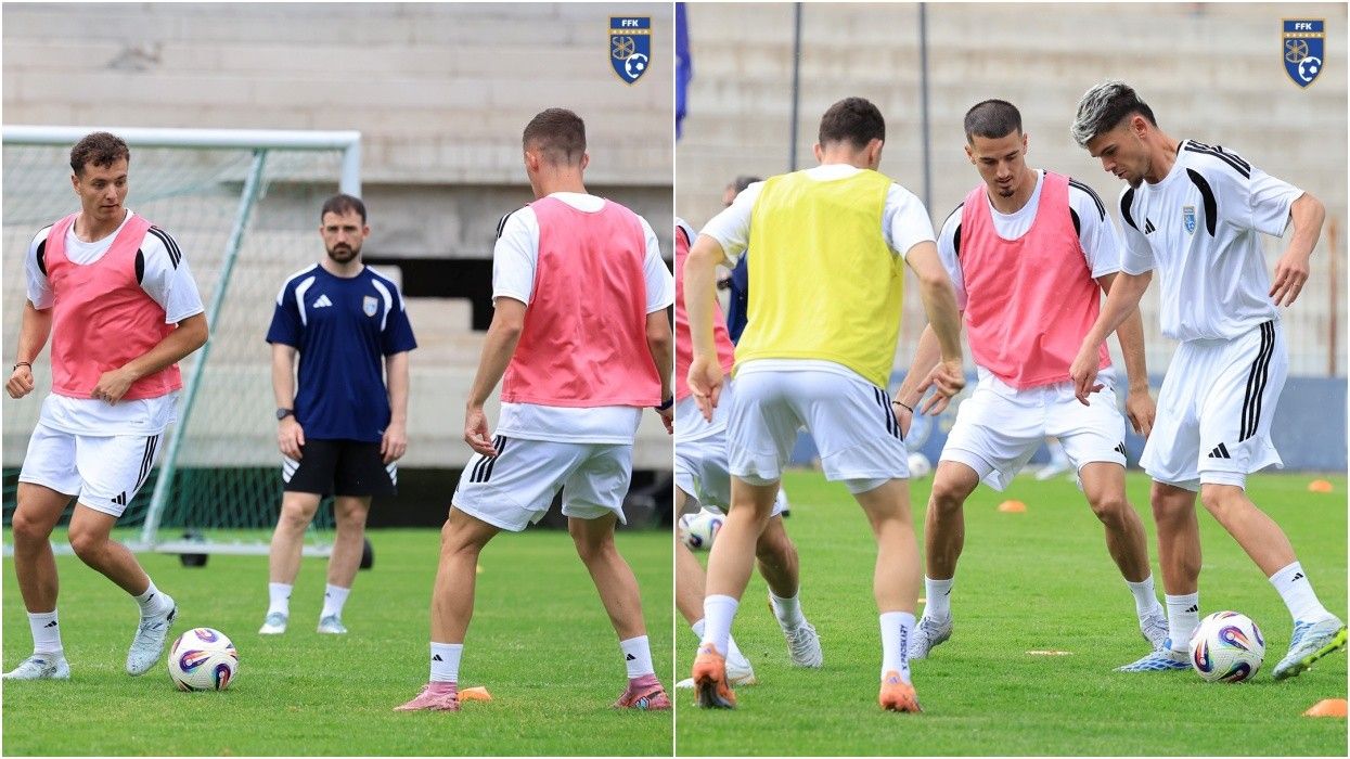 Kosova vazhdon përgatitjet me intensitet maksimal, një futbollist lëshon stërvitjen shkaku i lëndimit Kosova vazhdon përgatitjet me intensitet maksimal, një futbollist lëshon stërvitjen shkaku i lëndimit