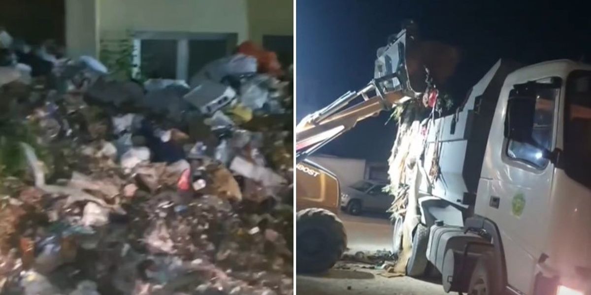 Pamje skandaloze me mbeturina në lagjen e Muhaxherëve