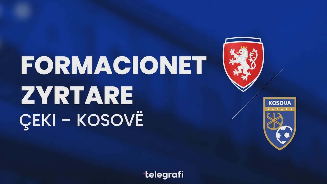 Çeki – Kosovë, formacionet zyrtare: Foda starton me dy sulmues
