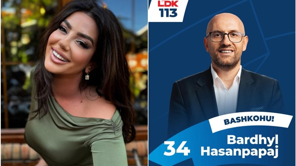 “Kosovës i duhen më shumë burra si ti”, Arjola Demiri në përkrahje të kandidatit të LDK-së Bardhyl Hasanpapaj