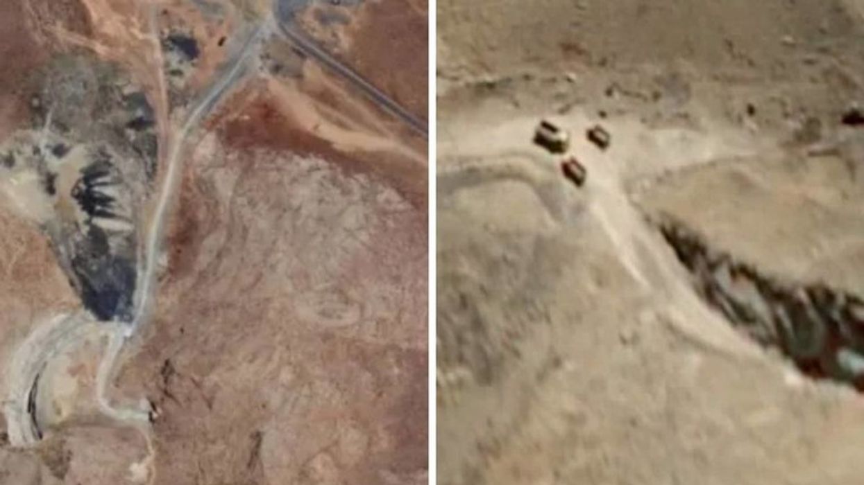 Vendet nëntokësore të raketave të rihapura nga Irani tregojnë kufijtë e planit të bombardimeve të SHBA-së Vendet nëntokësore të raketave të rihapura nga Irani tregojnë kufijtë e planit të bombardimeve të SHBA-së