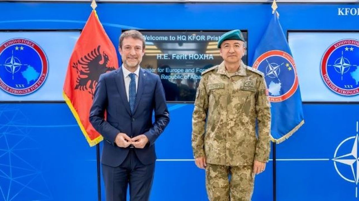 Ulutash vlerëson kontributin e Shqipërisë në misionin e KFOR-it në Kosovë Ulutash vlerëson kontributin e Shqipërisë në misionin e KFOR-it në Kosovë