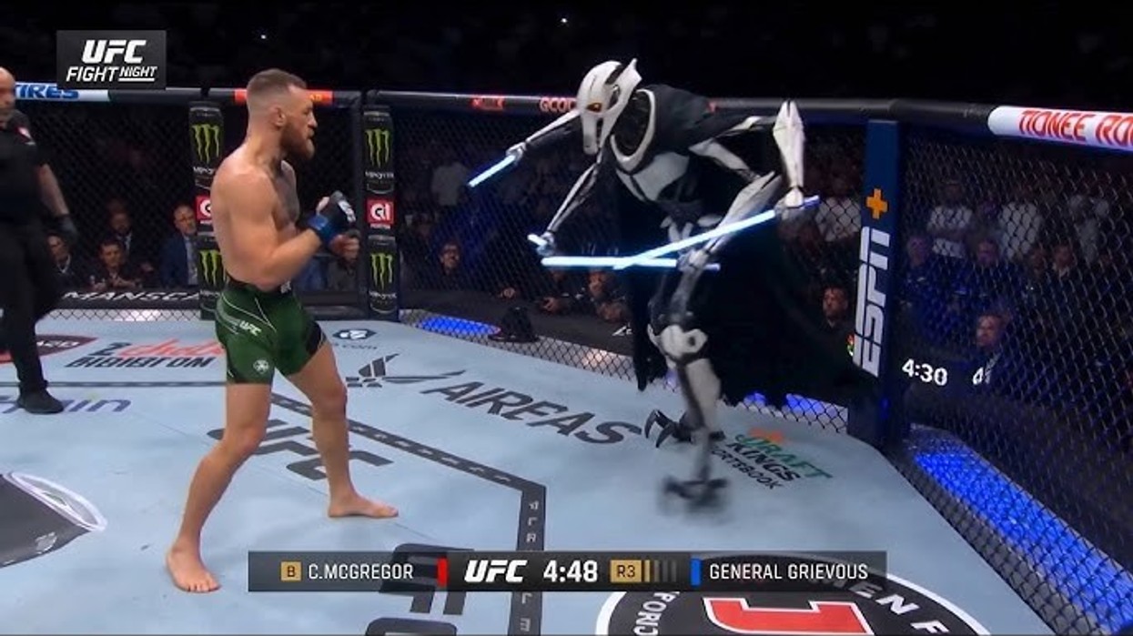 Al e fut Conor McGregor në një betejë epike me personazhet e Star Wars