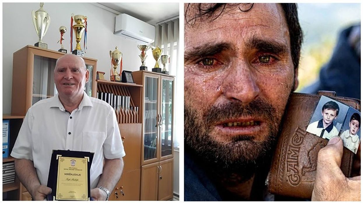 Bota e njohu përmes fotografisë së famshme të realizuar në vitin 1999, pensionet Xajë Mustafa Bota e njohu përmes fotografisë së famshme të realizuar në vitin 1999, pensionet Xajë Mustafa